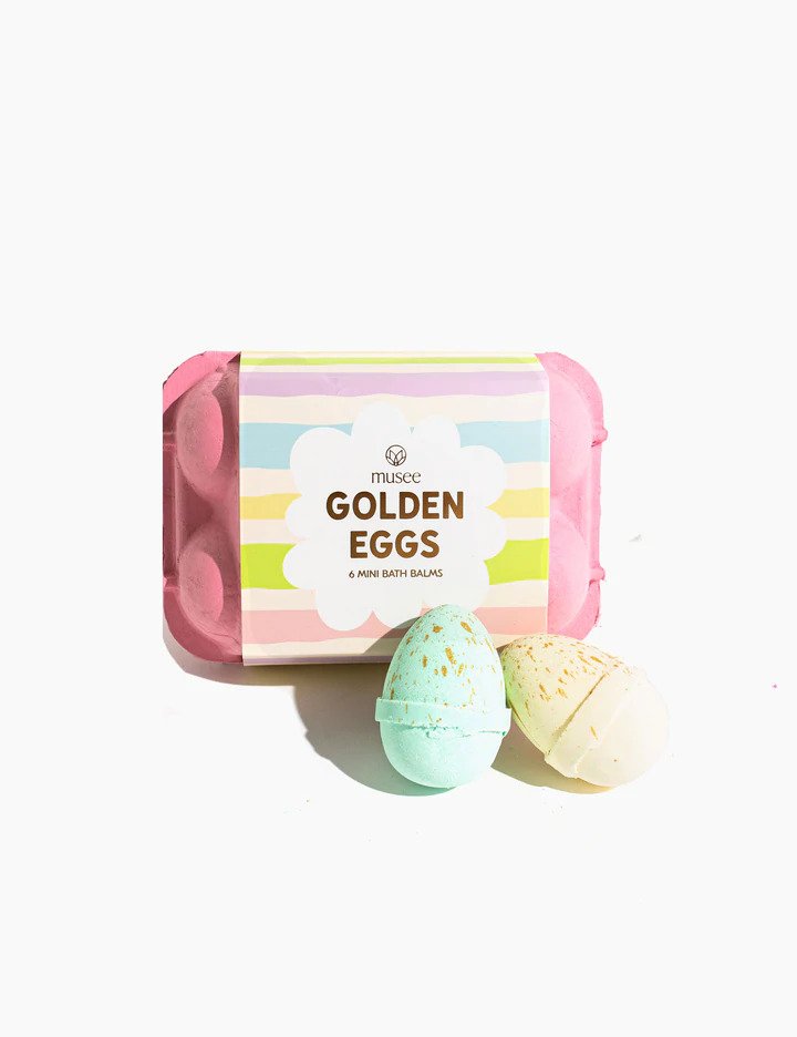 Pink Golden Egg Bath Bombs
